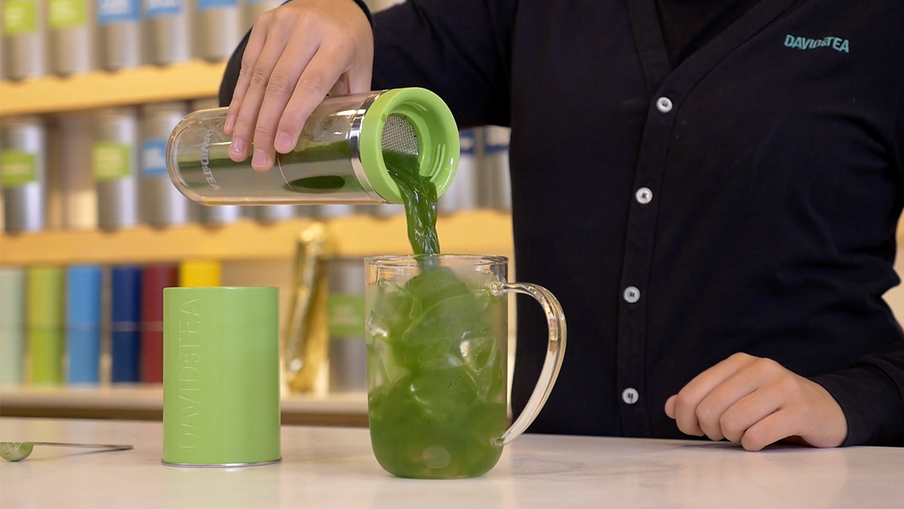 Amazon.com: DAVIDsTEA Matcha Maker Travel Mug, Make Matcha Powder